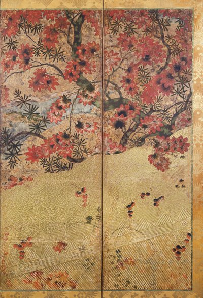 Pflanzen des Herbstes, ca. 1550 von Japanese School